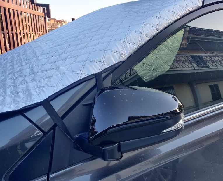 Telo copri parabrezza antighiaccio per auto proteggi neve ghiaccio sole  vetri
